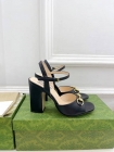 Design Brand G Womens Original Quality Genuine Leather 6cm, 9.5cm Heeled Sandals 2024SS G103