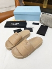 Design Brand P Womens Original Quality Genuine Leather Slippers 2024SS G103