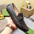 Design Brand G Mens High Quality Genuine Leather Loafers 2024SS TXBM03