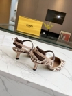 Design Brand F Womens Original Quality Sandals 5.5cm, 8.5cm Heeled Optional 2024SS G104