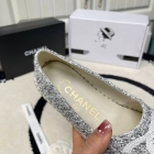 Design Brand C Womens Original Quality Espadrilles Sheep Skin inside 2024SS G104