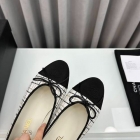 Design Brand C Womens Original Quality Flats Sheep Skin inside 2024SS G104