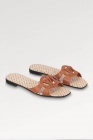 Design Brand L Womens Original Quality Genuine Leather Sandals 2024SS G104