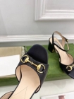 Design Brand G Womens Original Quality Genuine Leather 6.5cm Heeled Sandals 2024SS G104