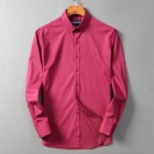 Design Brand RL Mens High Quality Long Sleeves Shirts 2024SS E805