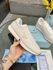 Design Brand P Women and Mens High Quality Genuine Leather Sneakers 2024SS H305