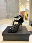 Design Brand SL Womens Original Quality Genuine Leather 10.5cm High Heeled Sandals 2024SS G105 