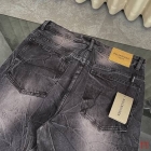 Design Brand Bal High Quality Men Straight Fit Denim Jeans Euro Size S-XL 2024 New D1907