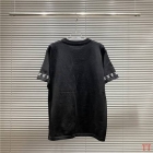 Design Brand L High Quality Men Short Sleeves T-shirts Size M-XXL 2024 New D1907