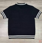 Design Brand Bal High Quality Men and Women Kintted Short Sleeves Shirts Size S-XXL 2024 New D1907