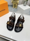 Design Brand L High Quality Women Slippers Sandals 4cm height H307