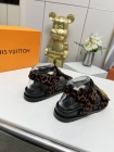 Design Brand L High Quality Women Slippers Sandals 4cm height H307