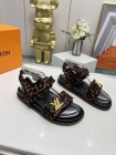 Design Brand L High Quality Women Slippers Sandals 4cm height H307