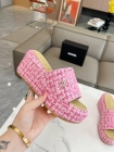 Design Brand C High Quality Women Slippers Sandals 7CM H307