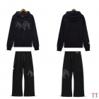 Design Brand AMI High Quality Men Track Suits of Hoodies and Pants Euro Size S-XL D1907