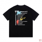 Design Brand MMM High Quality Men and Women Short Sleeves Tshirts Euro Size S-XL D1907