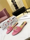 Design Brand D High Quality Women Genunie Leather Soles Slippers Sandals H307