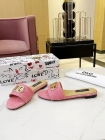 Design Brand D High Quality Women Genunie Leather Soles Slippers Sandals H307