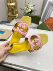 Design Brand G High Quality Women Genunie Leather Soles Slippers Sandals H307