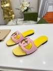 Design Brand G High Quality Women Genunie Leather Soles Slippers Sandals H307