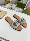 Design Brand G High Quality Women Genunie Leather Soles Slippers Sandals H307