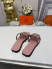 Design Brand H High Quality Women Genunie Leather Soles Slippers Sandals H307