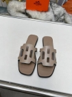 Design Brand H High Quality Women Genunie Leather Soles Slippers Sandals H307