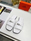 Design Brand H High Quality Women Genunie Leather Soles Slippers Sandals H307