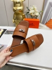 Design Brand H High Quality Women Genunie Leather Soles Slippers Sandals H307