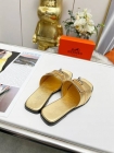 Design Brand H High Quality Women Genunie Leather Soles Slippers Sandals H307