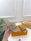 Design Brand L High Quality Women Genunie Leather Sandals Slippers G108 2024