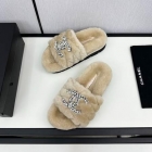 Design Brand C High Quality Women Wool Sandals Winter G108 2024