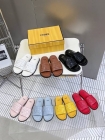 Design Brand F High Quality Women Genuine Leather Slippers G108 2024