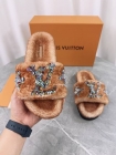 Design Brand L High Quality Women Wool Slippers G108 2024