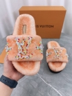 Design Brand L High Quality Women Wool Slippers G108 2024