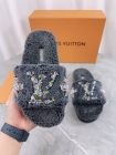 Design Brand L High Quality Women Wool Slippers G108 2024