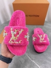 Design Brand L High Quality Women Wool Slippers G108 2024