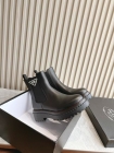 Designer Brand P High Quality Women Calfskin Leather Ankle Boots Genuine Leather Insole G108 2024FW