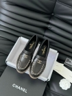 Designer Brand C High Quality Women Leather Loafers Sheepskin Insole G108 2024FW