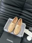 Designer Brand C High Quality Women Leather Loafers Sheepskin Insole G108 2024FW