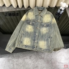 Designer Brand BAL High Quality Men Denim Jackets Length 73-77cm Shoulder 52-56cm Euro Size D1908 2024FW