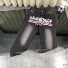 Designer Brand BAL High Quality Men and Women Denim Jeans Length 100-106cm D1908 2024FW