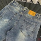 Designer Brand L High Quality Men and Women Denim Jeans Euro Size Length 100-106cm D1908 2024FW