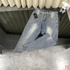 Designer Brand GIV High Quality Men and Women Denim Jeans Hip 108- 116cm Length 100-106cm Euro Size D1908 2024FW