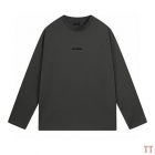 Design Brand Bal High Quality Men Long Sleeves Tshirts Euro Size D1910 2024FW