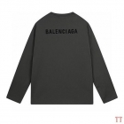 Design Brand Bal High Quality Men Long Sleeves Tshirts Euro Size D1910 2024FW