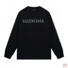 Design Brand Bal High Quality Men Long Sleeves Tshirts Euro Size D1910 2024FW