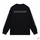 Design Brand Bal High Quality Men Long Sleeves Tshirts Euro Size D1910 2024FW