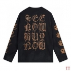 Design Brand Bal High Quality Men Long Sleeves Tshirts Euro Size D1910 2024FW