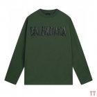 Design Brand Bal High Quality Men Long Sleeves Tshirts Euro Size D1910 2024FW